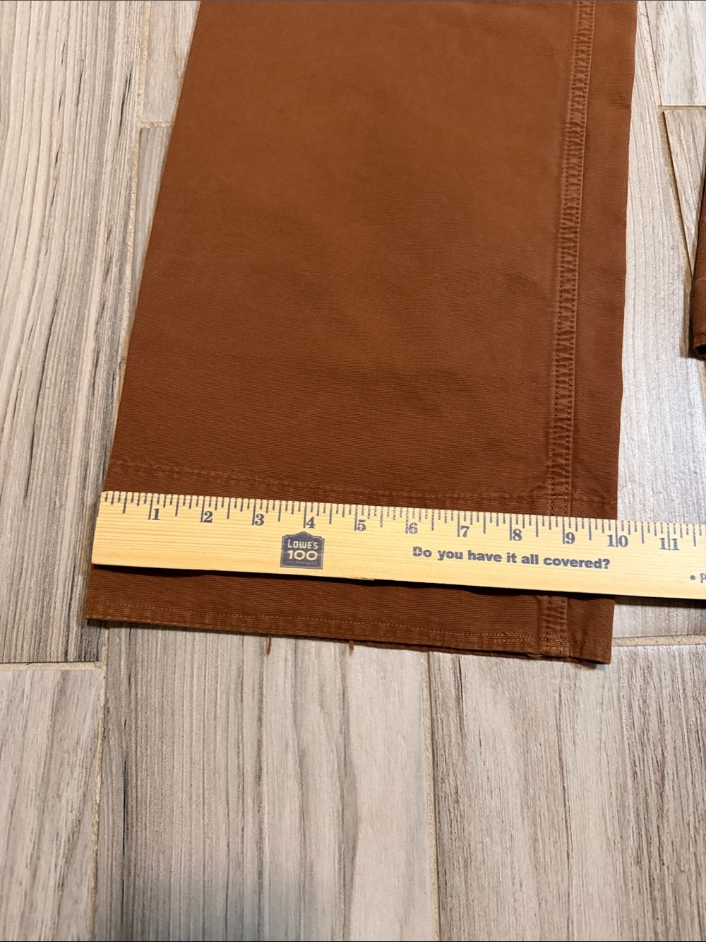 We The Free Wide-Leg Flare Jeans in Rust Brown - Picture 7 of 9